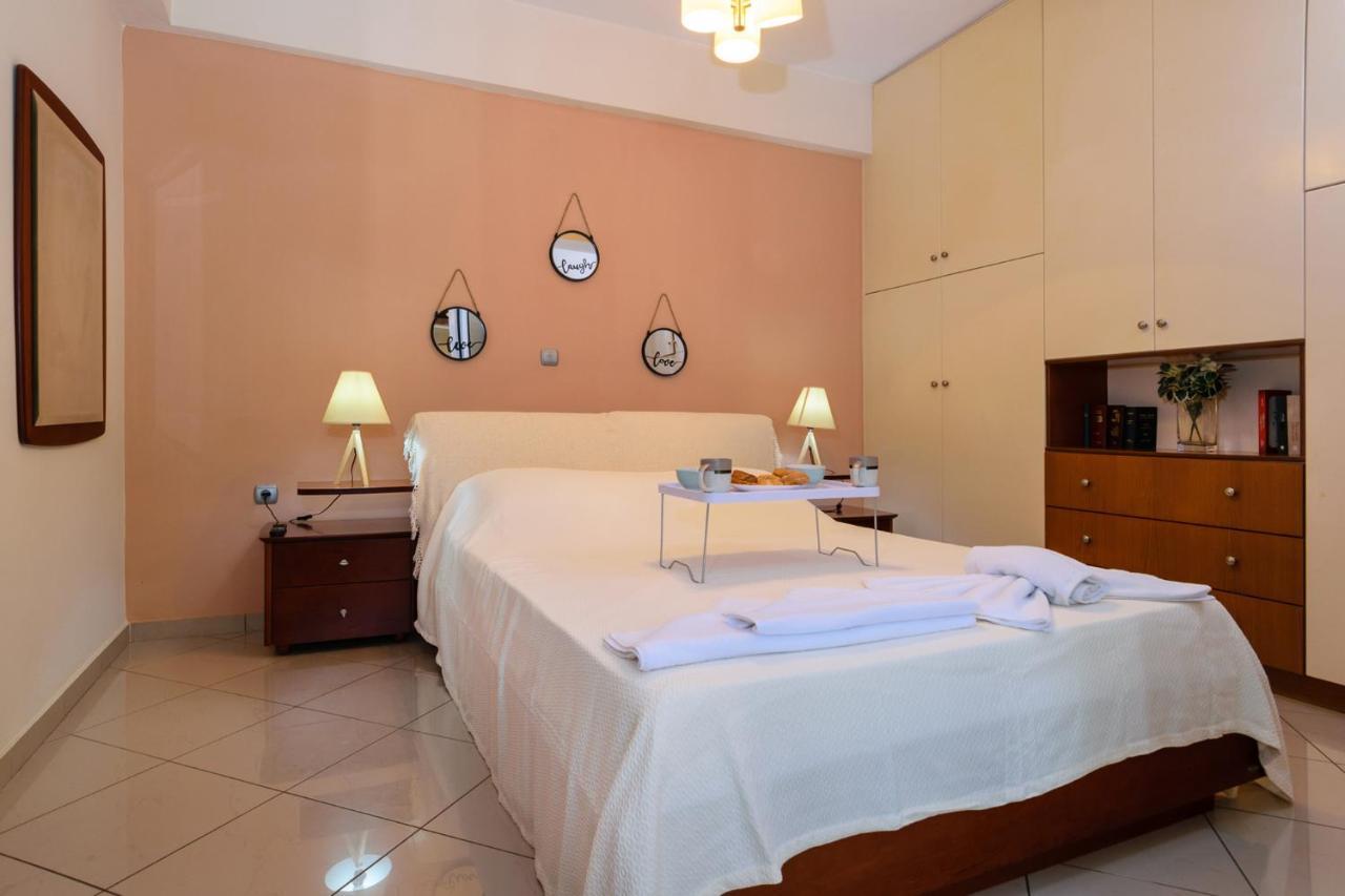 חאניה Central Penthouse In Quiet Neighborhood Near Sandy Beach מראה חיצוני תמונה