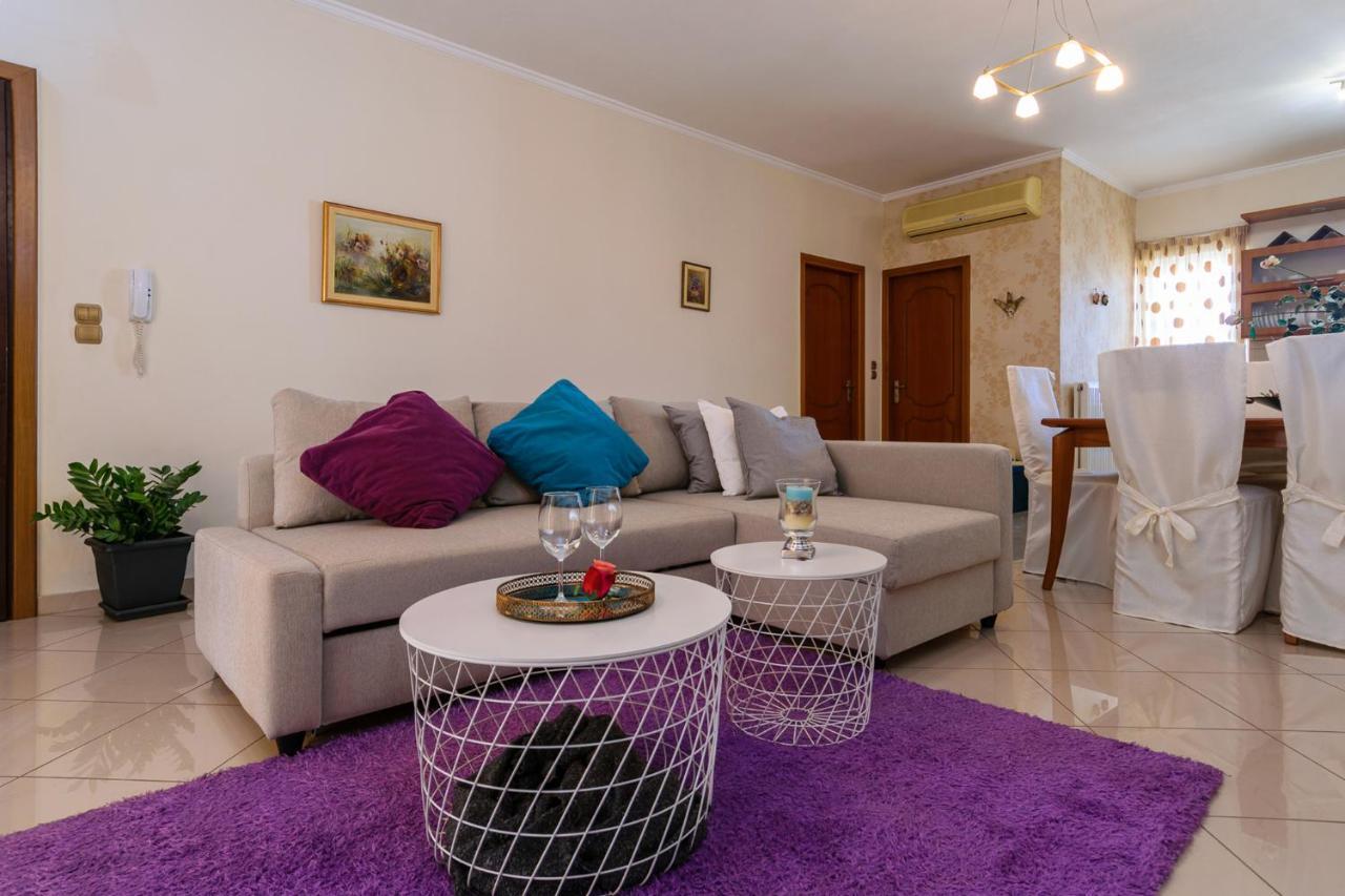 חאניה Central Penthouse In Quiet Neighborhood Near Sandy Beach מראה חיצוני תמונה